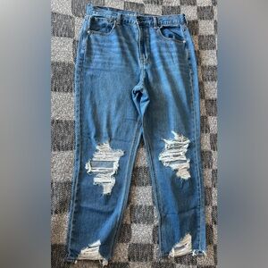 American Eagle Outfitters Blue Straight Leg Jeans